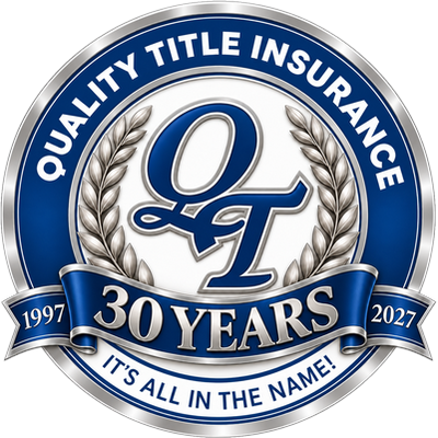 Quality Title Insurance — 30 Years, 1997 to 2027